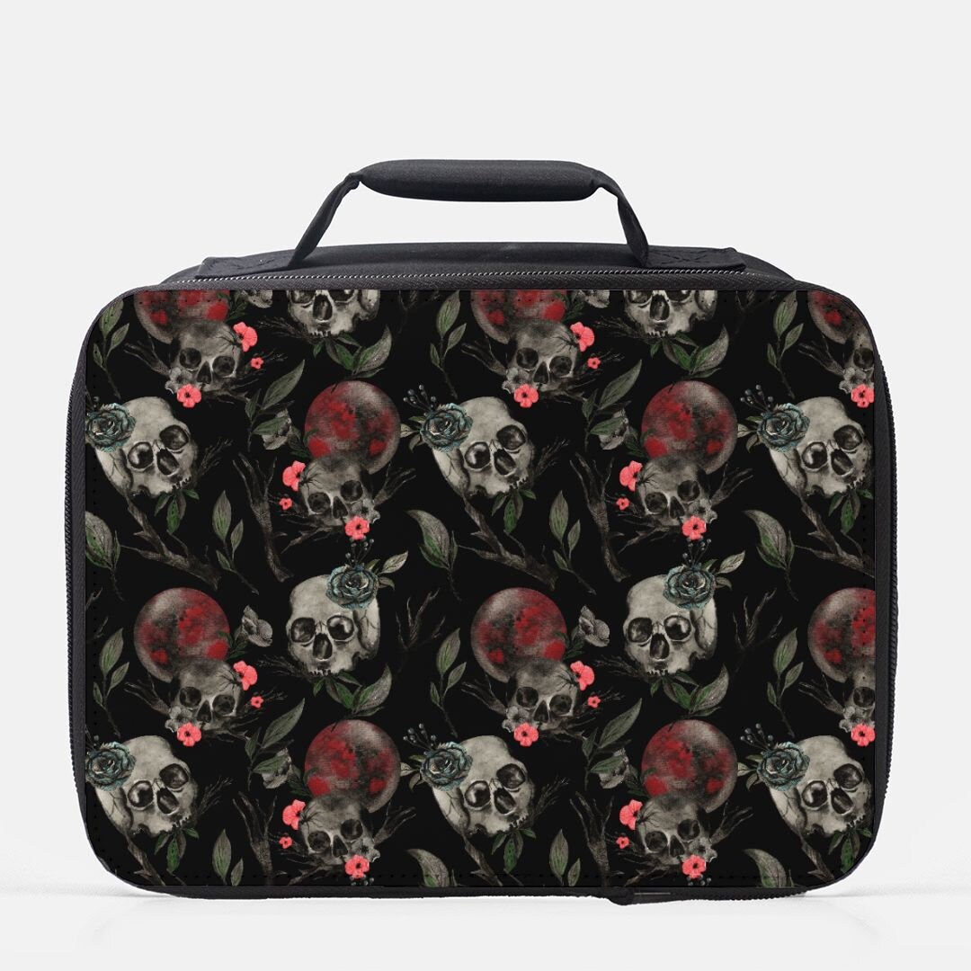 Sugar skull lunch bag shop