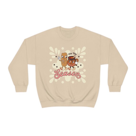 Tamales Y Ponche Unisex Heavy Blend Crewneck Sweatshirt, Mexican Christmas, Mexican Sweatshirt For Her, Latina Sweatshirt, Feliz Navidad