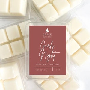 Girls Night Wachs Melt, 100% Sojawachs, handgemacht, duftende Wachs Melts, ungiftige Öle, 3 oz