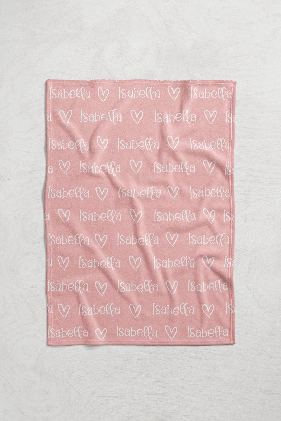 Baby Name Blanket, Minky Baby Blanket, Name Kids Blanket, Nursery