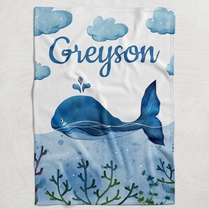 Custom Blanket Boy, Blanket for Son, Gift for boy, Newborn Gift, Boy Blanket with name, Baby Shower Gift