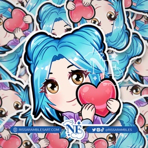 Nea Love Dead by Daylight Stickers / Gaming Stickers / Gamer Sticker / DBD Nea / Vinyl Stickers / Stickers for Laptop