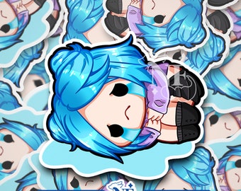Nea Dead by Daylight Stickers (Cry) | Gaming Stickers | Gamer Sticker | DBD Nea | Vinyl Stickers | Stickers for Laptop