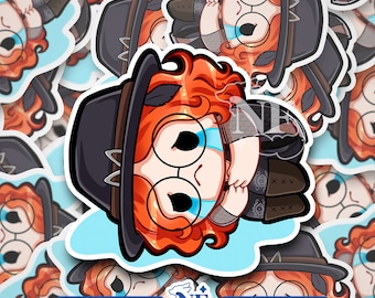 Mikaela Dead by Daylight Stickers (Cry) | Gaming Stickers | Gamer Sticker | DBD Mikaela | Vinyl Stickers | Stickers for Laptop