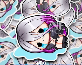 Sable Dead by Daylight Stickers (Sob) | Gaming Stickers | Gamer Sticker | DBD Sable | Vinyl Stickers | Stickers for Laptop