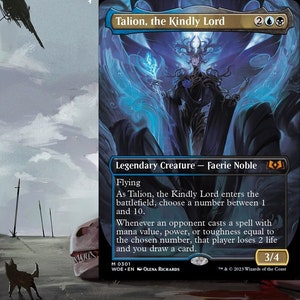 Talion, the Kindly Lord FAERIE Commander Deck EDH Magic Cards MTG Ready