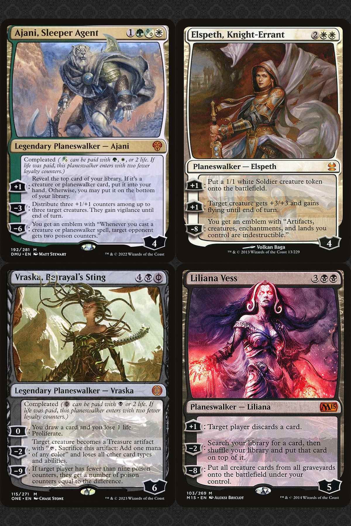 Atraxa, Praetors Voice Planeswalker Commander Deck Magic MTG Readytoplay EDH Proliferate Alt