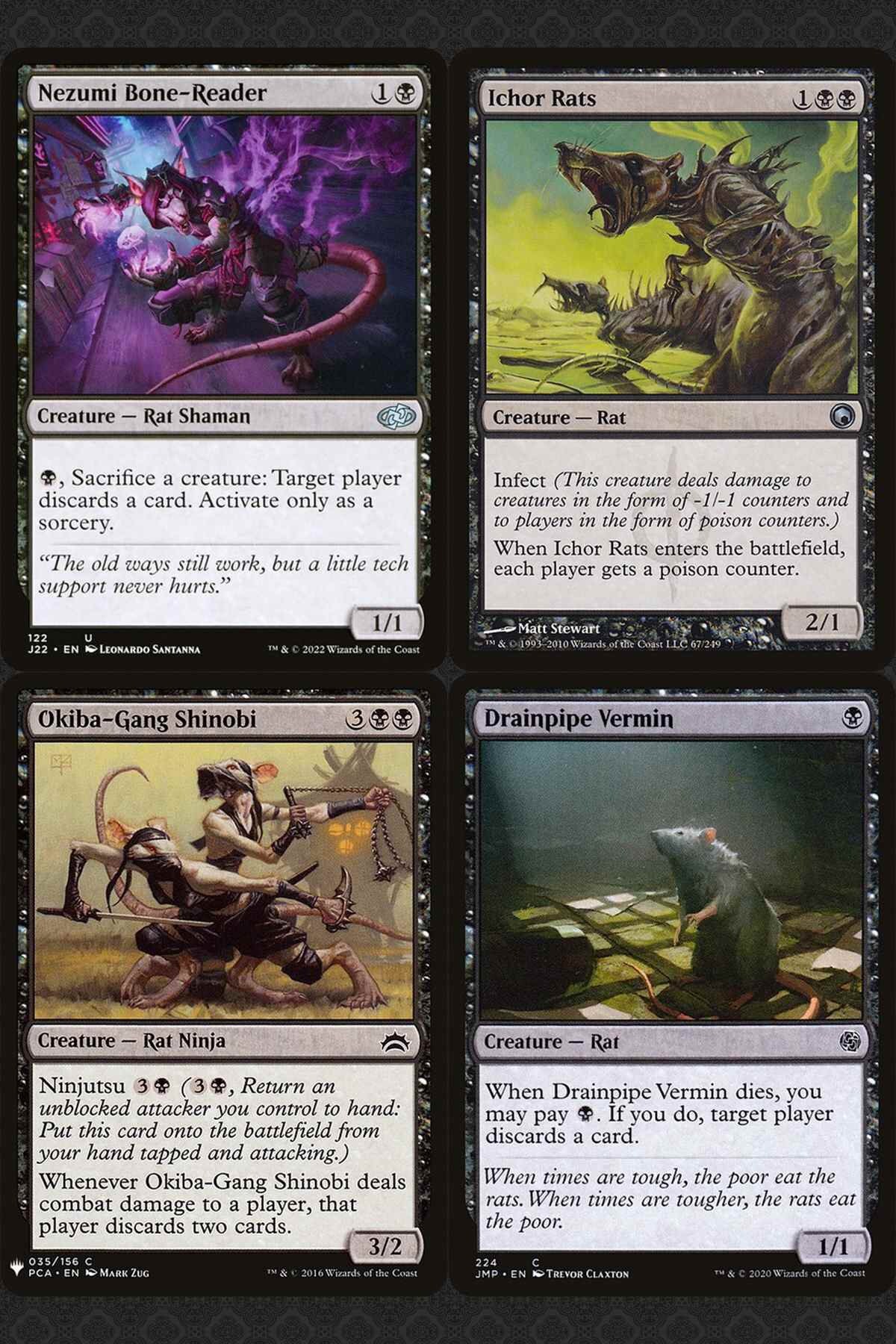 Karumonix the Rat King Commander Deck RATS EDH Readytoplay Etsy