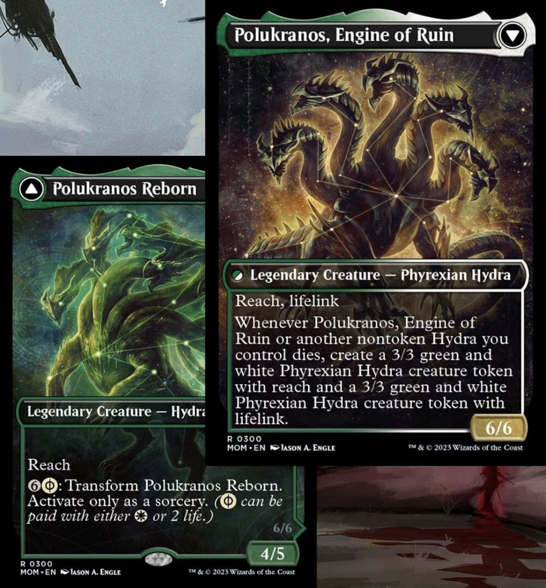 Polukranos Reborn HYDRA Commander Deck EDH Magic Cards MTG Readyto