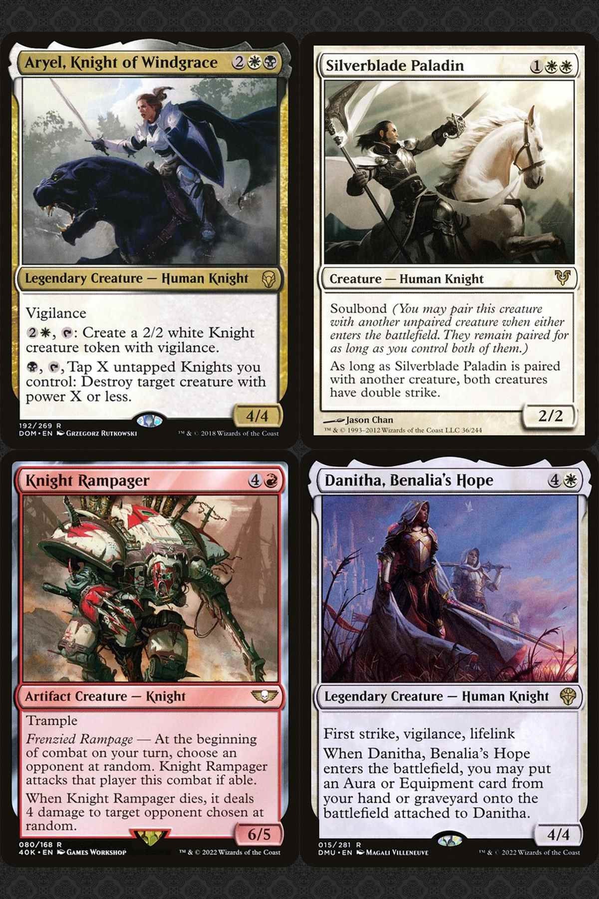 mtg syr gwyn commander deck Blessed Reincarnation [Dragons of Tarkir Prerelease Promos]