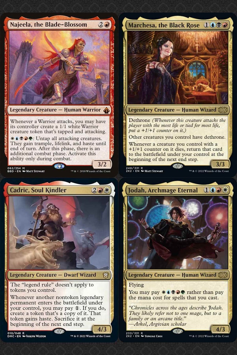 Jodah the Unifier LEGENDS Commander Deck MTG EDH Etsy