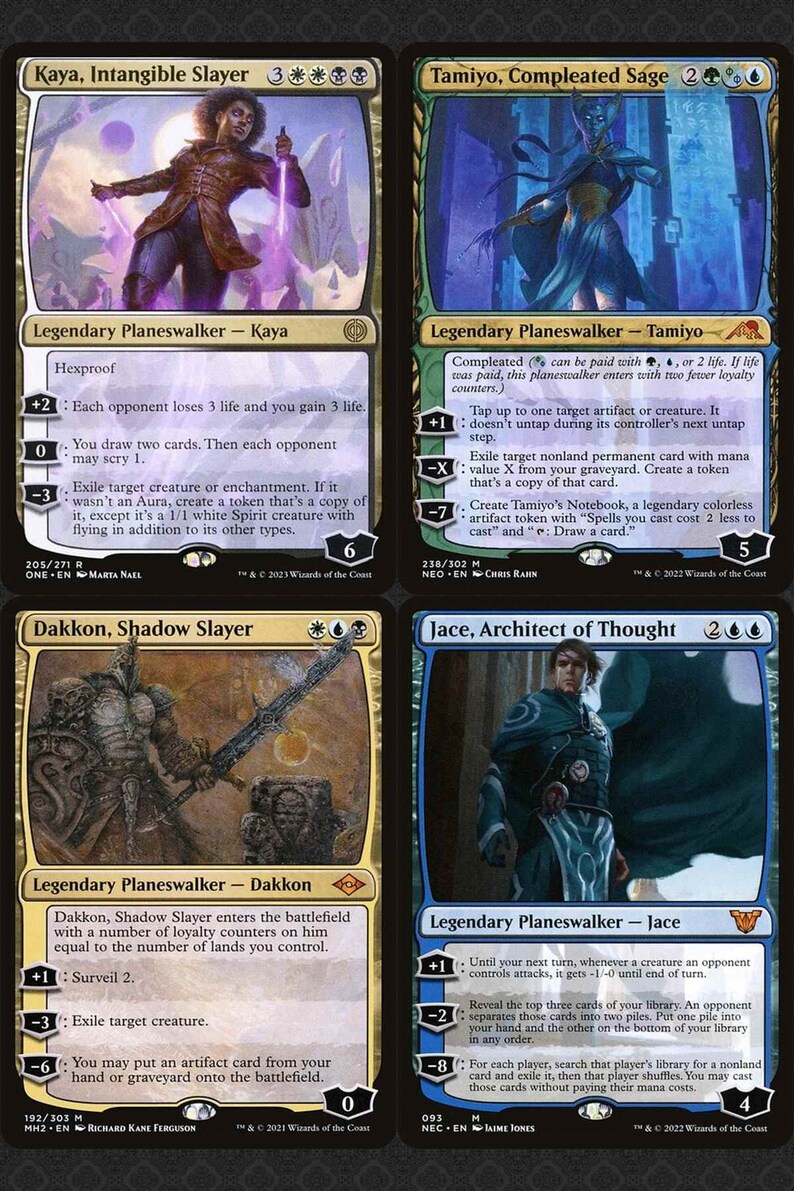 Atraxa Praetors Voice Planeswalker Commander Deck Magic MTG Etsy