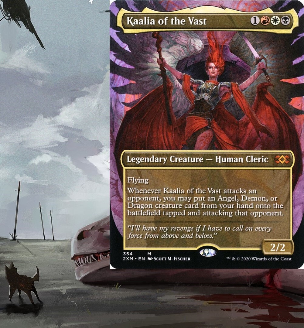 Kaalia Of The Vast Commander Deck Edh Mtg Magic Cards Etsy Hong Kong