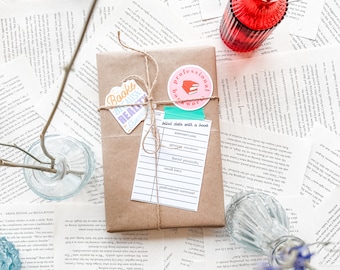 Blind Date with a Book - Bookish Gifts - Book Lover Gifts - Spicy Romance Book - Book Lover Sticker