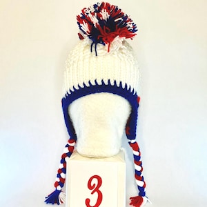 Buffalo Football Winter Mohawk Hat