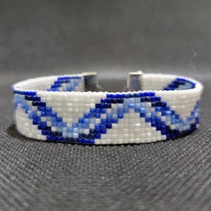 Beaded bracelet. Bead loom bracelet. Seed bead bracelet. Loom woven bracelet. Women&#39;s bracelet. Cheerful. Miyuki delica jewelry.