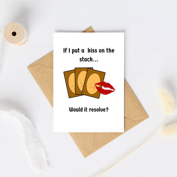 mtg valentine's day cards Love the Gathering Vday Card - Magic the Gathering Card