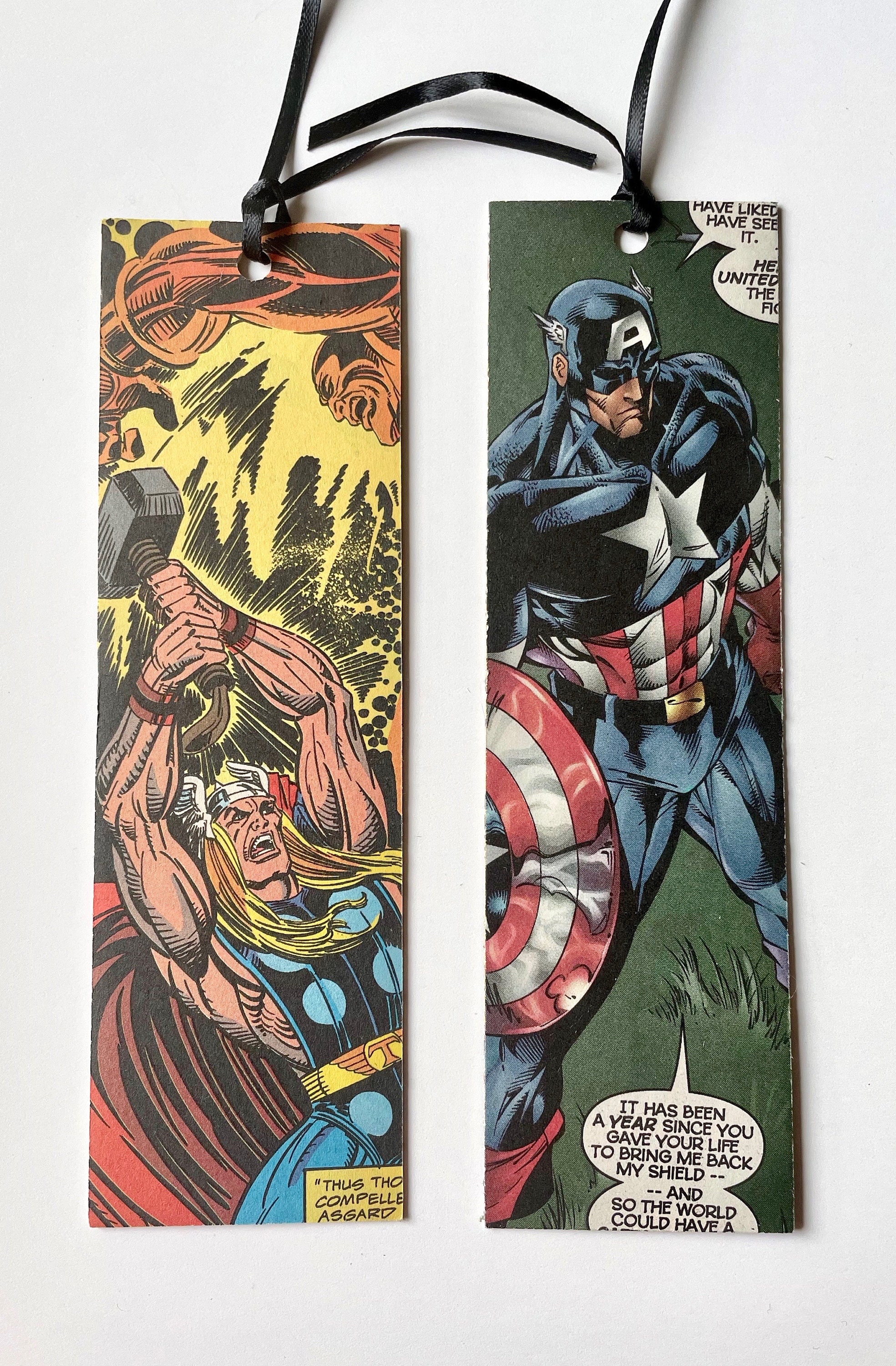 Judge Dredd, Wonder Woman and Other Comic Book Characters Bookmarks