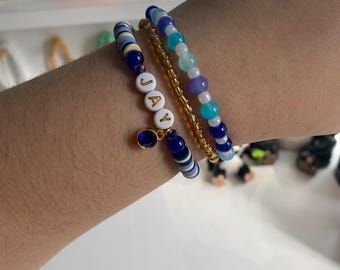 Pulsera Ninja Jay de Lightning Girl - Regalo hecho a mano - Merchandising de fans - LUAIrene