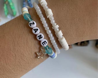 Pulseras Stargirl Ninja Zane apiladas - pulseras hechas a mano - Merchandising de fans - LUAIrene