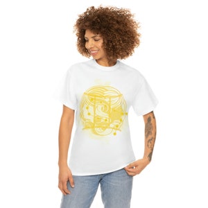 Zwilling Sternzeichen Horoskop T-Shirt | Lustiges Unisex T-Shirt für Zwillinge | Perfektes Geschenk für Mütter, Lehrer und Sternzeichen-Enthusiasten