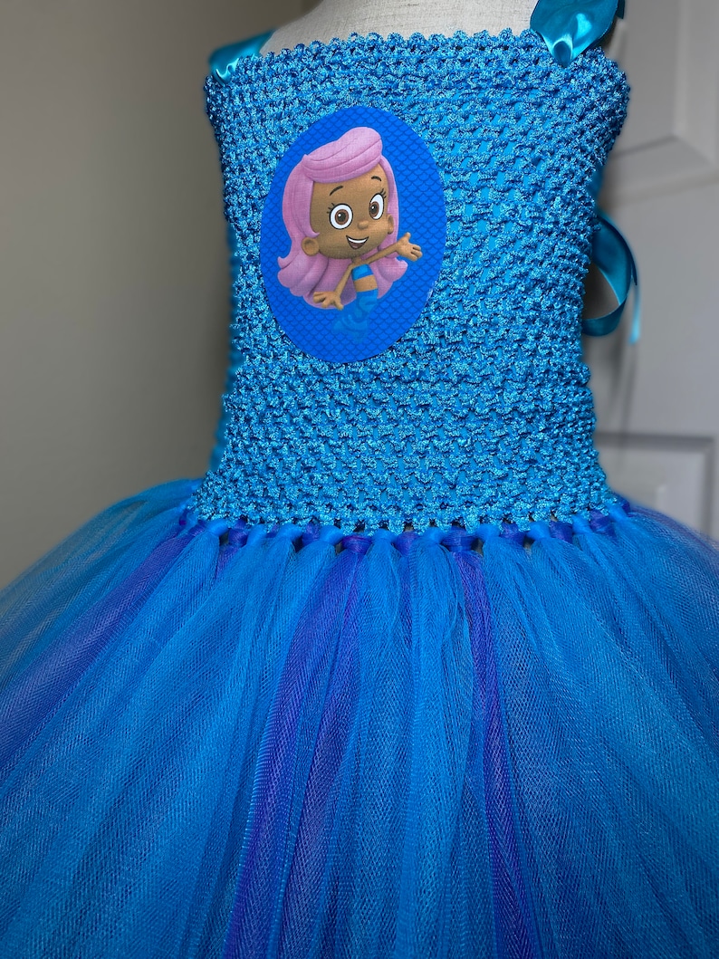 Bubble Guppies Molly Halloween Costume Tutu Dress With Cotton Etsy