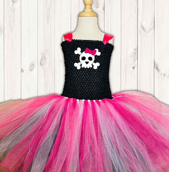 open lace back dress Punk Skull Skater Dress In Black for Goth Girls