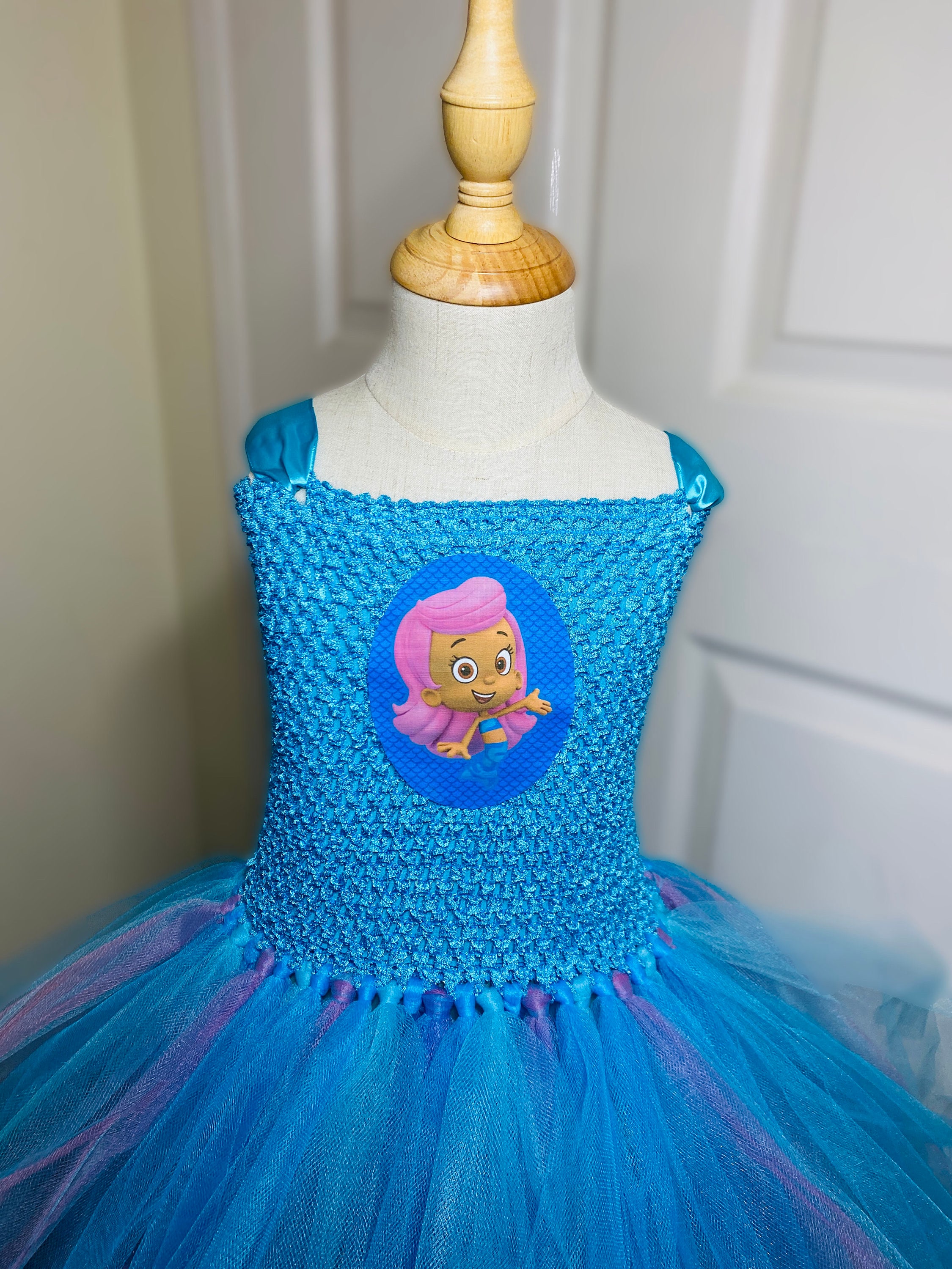 Bubble Guppies Molly Halloween Costume Tutu Dress With Cotton Lined Top ...