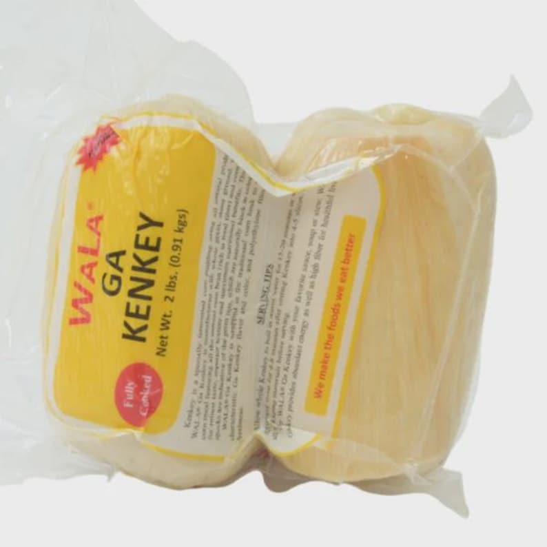Kenkey Packaging Wala Ga Kenkey 2lb (2pcs/bag) - Etsy