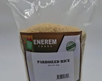 Enerem Parboiled Rice 5lb / Nigerian Parboiled Rice