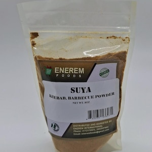Enerem Suya Spice / Nigerian Suya Spice / Suya Seasoning / Kebab en polvo 8oz