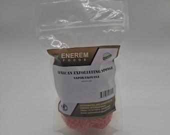 African Sponge Net LONG/ Exfoliating African Sponge LONG / LONG Net Sponge / Sapor / Ekoussa
