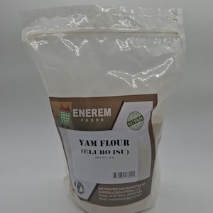 Enerem Yam Flour / Elubo Isu / Amala 3lb