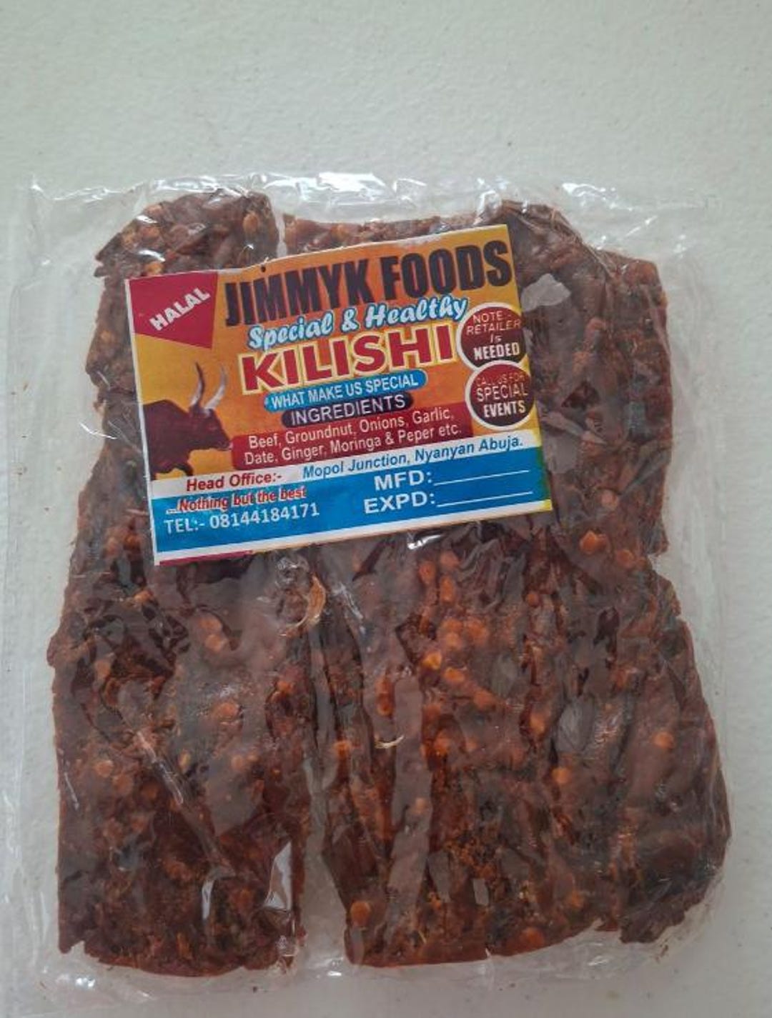 Kilishi (nigerian Beef Jerky) - Etsy