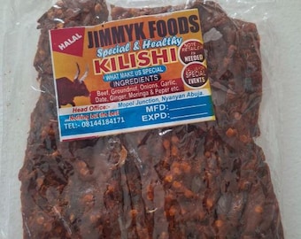 Kilishi (Nigerianischer Jerky vom Rind)