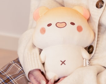 Muffinmaru Cute Plush Toy, Kawaii Cozy Plush, Toasted Series
