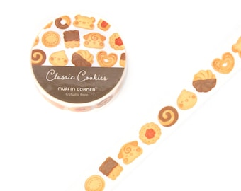 Cookie Washi Tape, Kawaii Muffin Corner, Bullet Journal