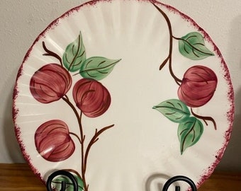 Used vintage Blue Ridge Southern Pottery Crab Apple
