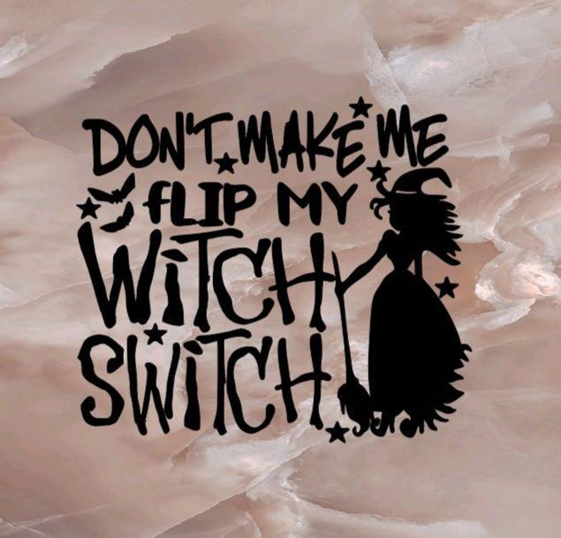 Witchy Decals Goth Car Decals It's Just a Phase Goth Etsy
