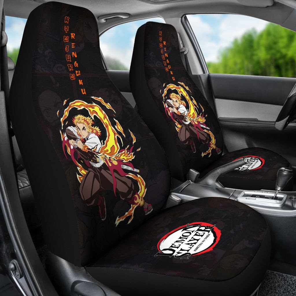 Japanese anime top car seat covers