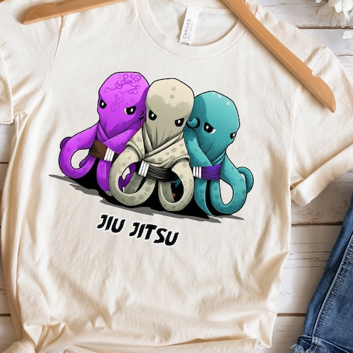 Jiu Jitsu Belts Octopus Png All Belts Octopus Bjj Design Etsy