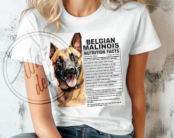 Belgische Mechelaar Essentials PNG, Belgische Mechelaar Hondenfeiten PNG, Malinois-kenmerken, afbeelding hondenliefhebber, digitale downloads