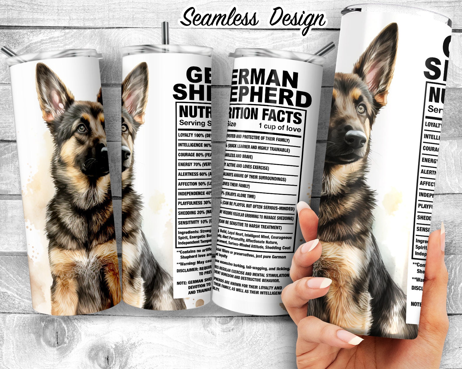 German Shepherd Tumbler German Shepherd Tumbler