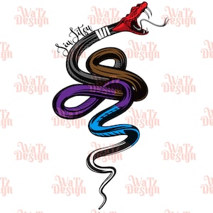 Jiu Jitsu snake belt kleuren sublimatie ontwerp, adder riem jiu jitsu, alle riem jiu jitsu, digitale download sublimatie graphics png