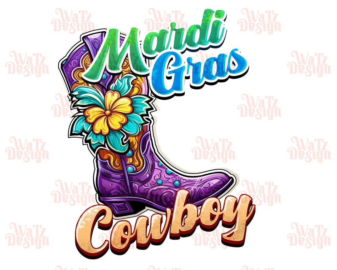 mardi gras cowboy