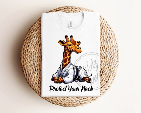 Protect Your Neck Giraffe T-Shirt Protect Your Neck Giraffe T-Shirt