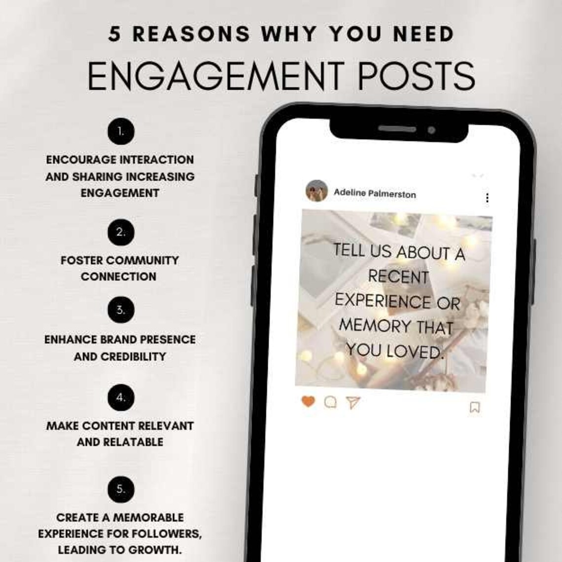 31 Facebook Engagement Posts: Interactive Social Media Graphics ...