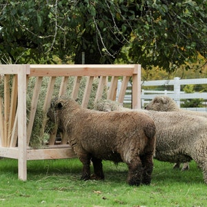 Goat & Sheep Hay Feeder Plan