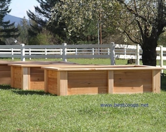 3x6' Cedar Garden Bed Plan