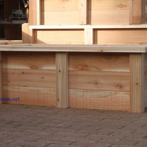 2x4&#39; Cedar Garden Bed Plan